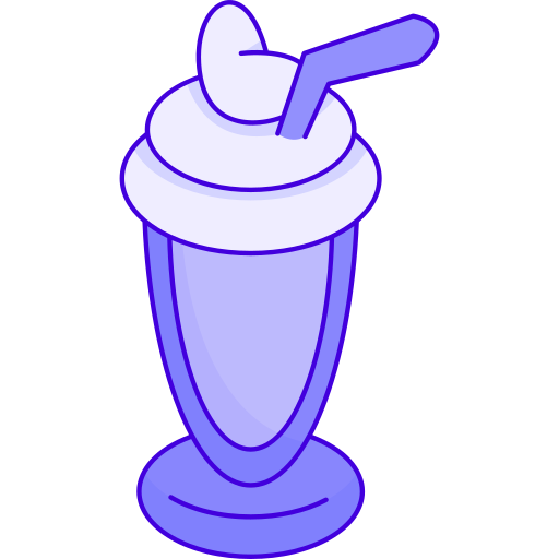Молочный коктейль Generic Thin Outline Color иконка
