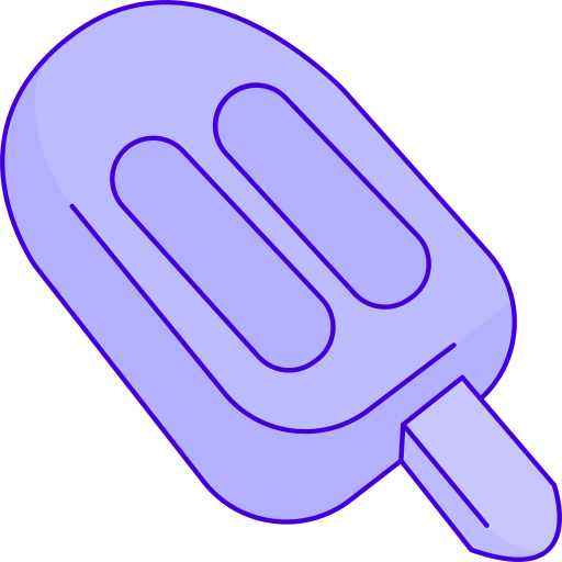 paleta de hielo Generic Thin Outline Color icono