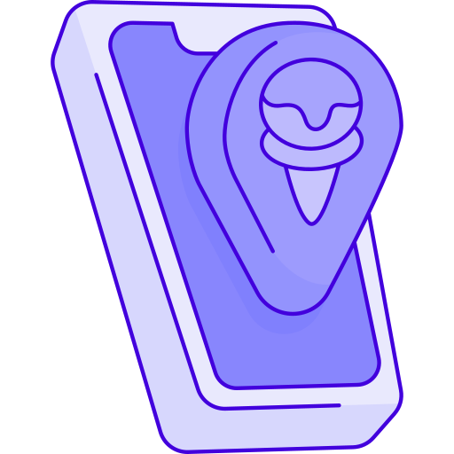 Pin Generic Thin Outline Color icon