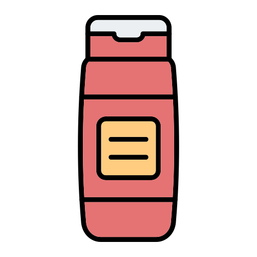 シャンプー Generic Outline Color icon