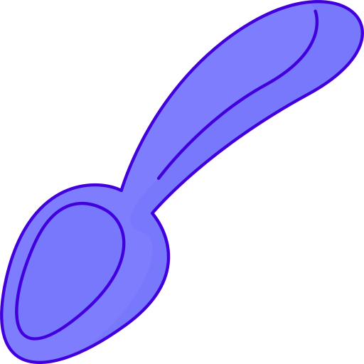 スプーン Generic Thin Outline Color icon