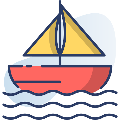 segelboot Generic Rounded Shapes icon