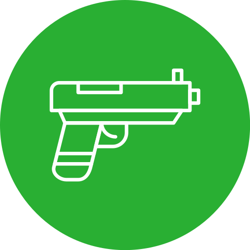 pistola Generic Flat icono