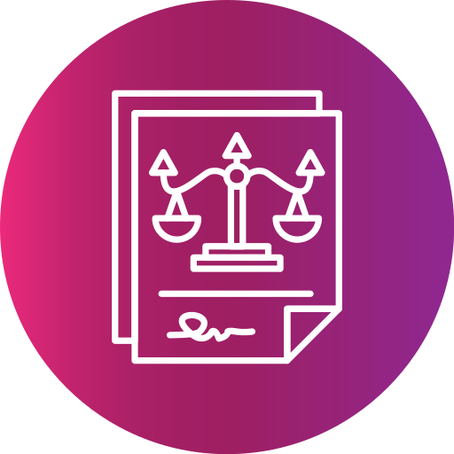 Legal paper Generic Flat Gradient icon