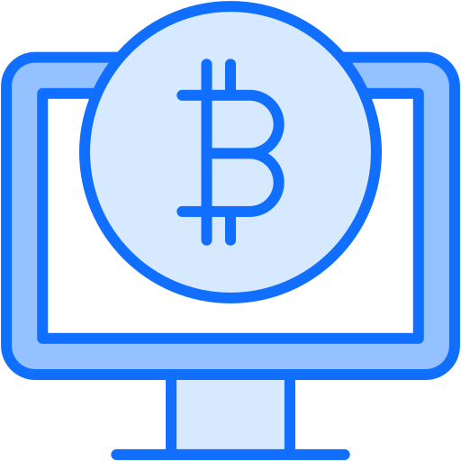 denaro digitale Generic Blue icona