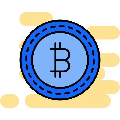 bitcoin Generic Rounded Shapes Ícone