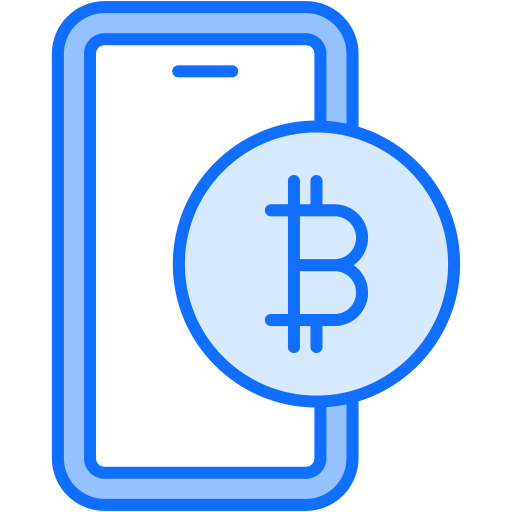 cyfrowe pieniądze Generic Blue ikona