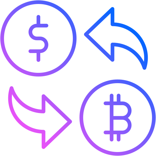 Exchange Generic Gradient icon