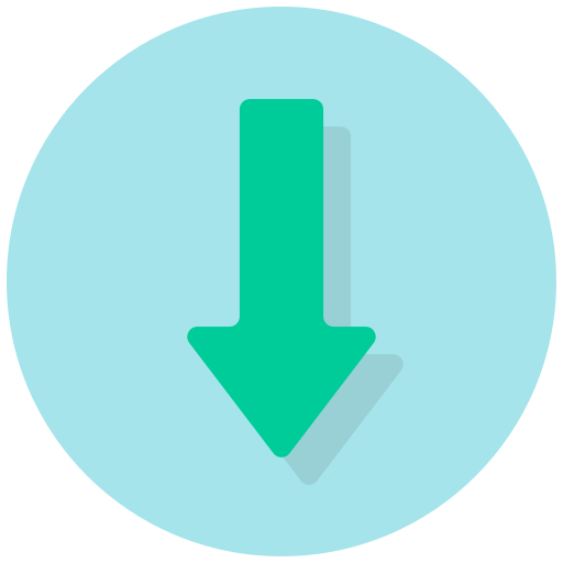 Down arrow Generic Flat icon