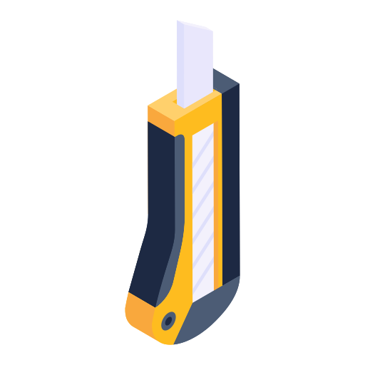 cortador de papel Generic Isometric icono