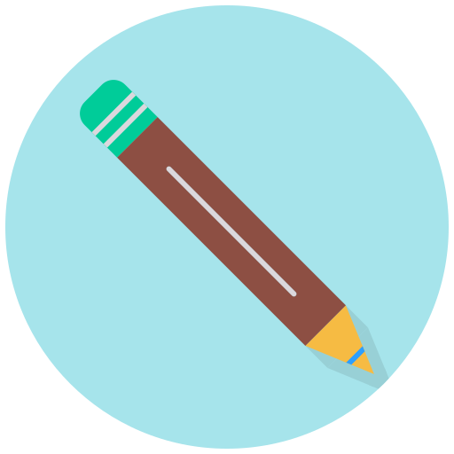 crayon Generic Flat Icône