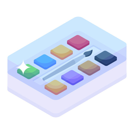 水の色 Generic Isometric icon