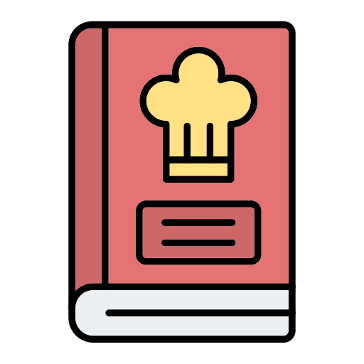 Cookbook Generic Outline Color icon