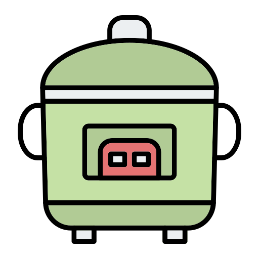 炊飯器 Generic Outline Color icon