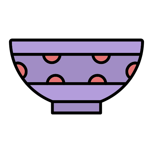 miska Generic Outline Color ikona
