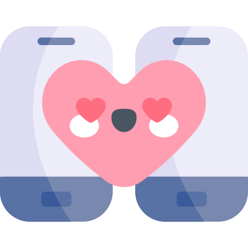 dating-app Kawaii Flat icoon