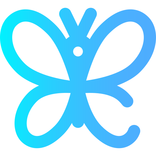 Бабочка Super Basic Omission Gradient иконка