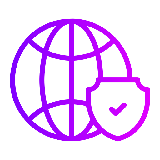 globalna ochrona Generic Gradient ikona
