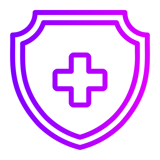 seguro médico Generic Gradient icono