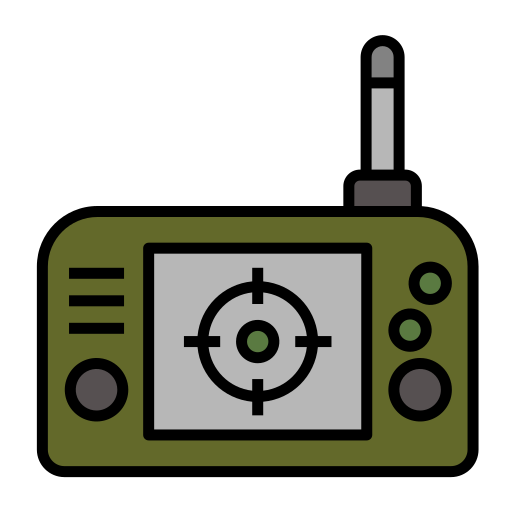 レーダー Generic Outline Color icon