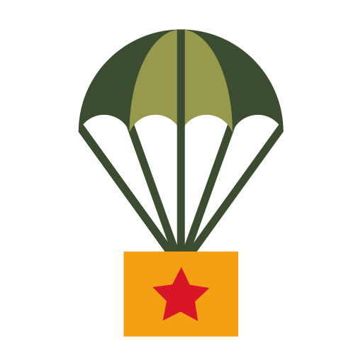 parachute Generic Flat Icône