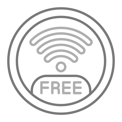 wifi gratuit Generic Grey Icône