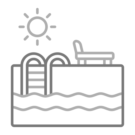 zwembad Generic Grey icoon
