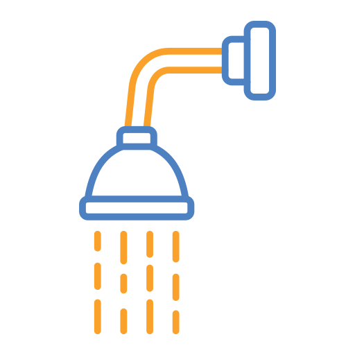 Shower head Generic Outline Color icon