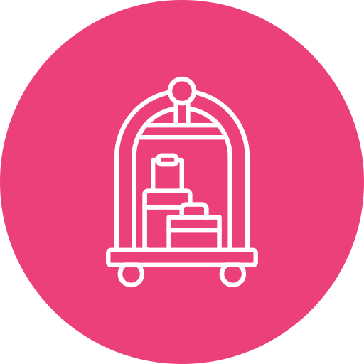 Luggage cart Generic Flat icon