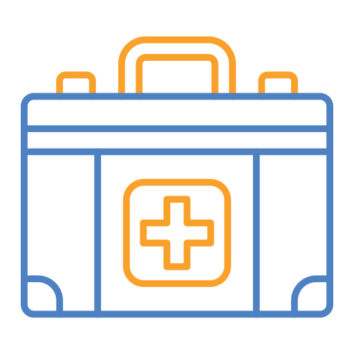 First aid kit Generic Outline Color icon