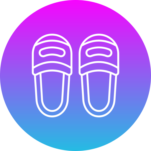 slippers Generic Flat Gradient icoon