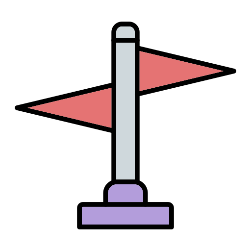 방향 표시 Generic Outline Color icon