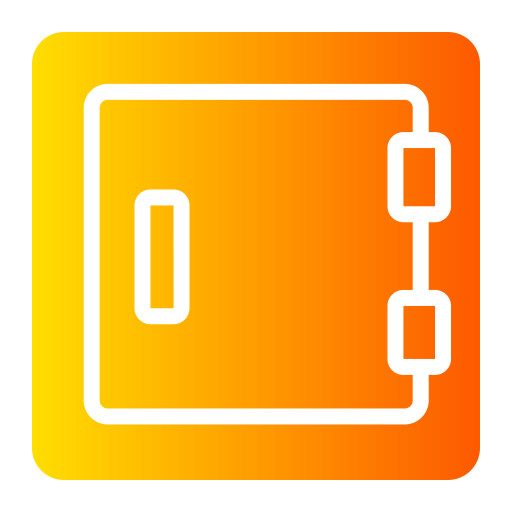 Safebox Generic Flat Gradient icon