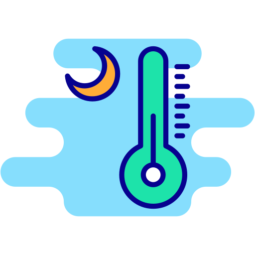 temperatur Generic Rounded Shapes icon