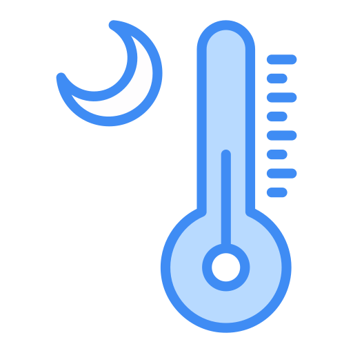 temperatura Generic Blue Ícone