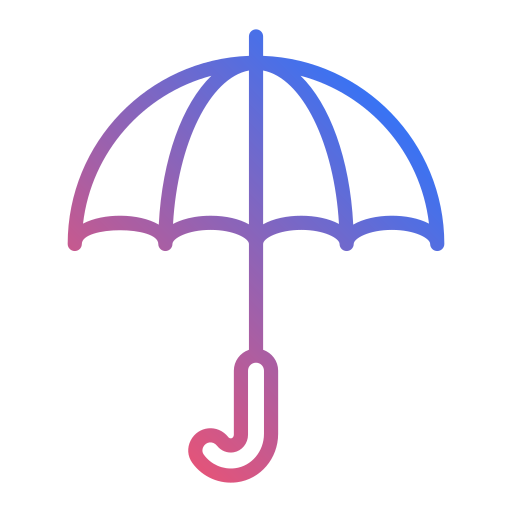 Umbrella Generic Gradient icon