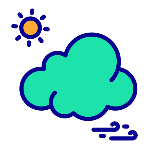 wetter Generic Outline Color icon