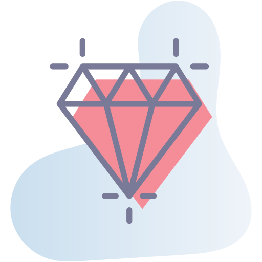 Diamond Generic Rounded Shapes icon