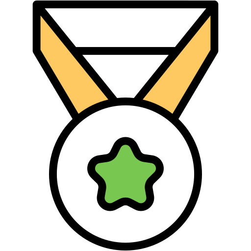 medalha Generic Outline Color Ícone