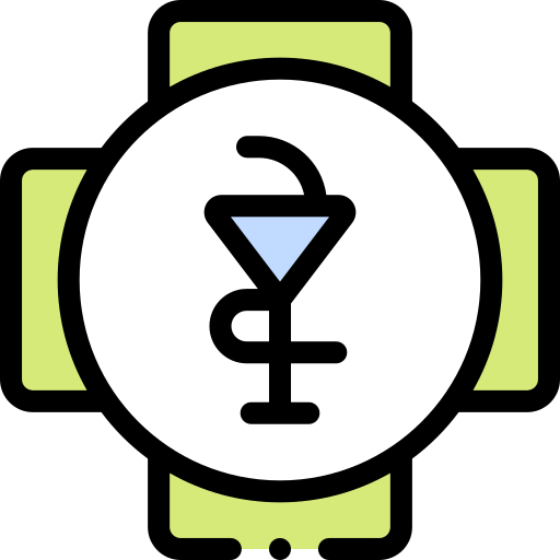 apotheke Detailed Rounded Lineal color icon