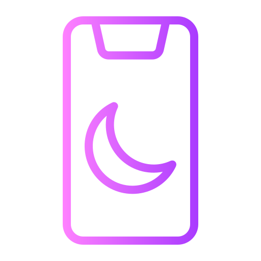 Night mode Generic Gradient icon