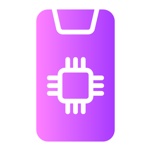 Processor Generic Flat Gradient icon