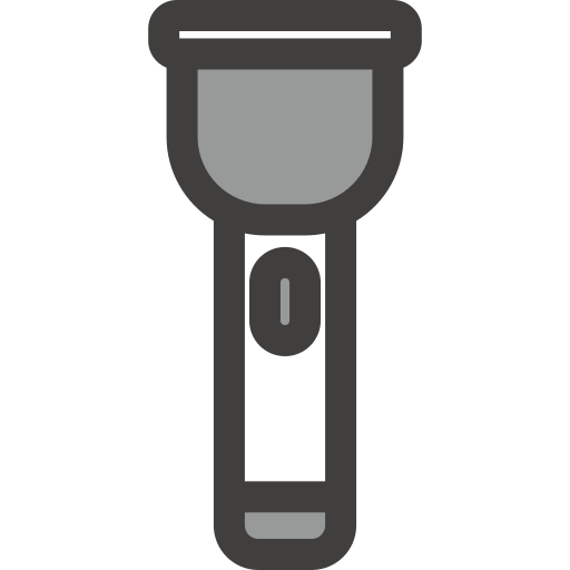 Flashlight Generic Grey icon