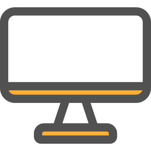monitor Generic Fill & Lineal ikona