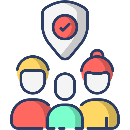 protezione Generic Outline Color icona