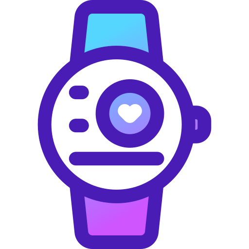 smartwatch Generic Lineal Color Gradient icoon