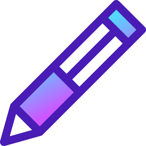 pen Generic Lineal Color Gradient icoon
