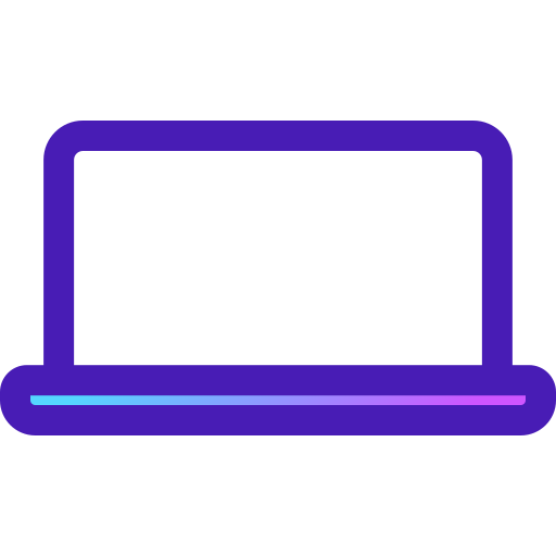 laptop Generic Lineal Color Gradient icoon