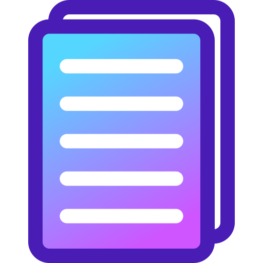 Documents Generic Lineal Color Gradient icon