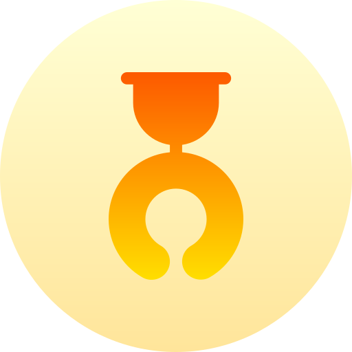 houder Basic Gradient Circular icoon